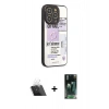 MARSİLYAN™- iPhone 12 Pro Kılıf Odak Klasik Serisi - Şeffaf 360 Full Body Arka Koruyucu + Şeffaf Kamera Lens Koruma Cam