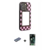 MARSİLYAN™- iPhone 12 Pro Kılıf Odak Klasik Serisi - Şeffaf 360 Full Body Arka Koruyucu + Renkli Kamera Lens Koruma Cam - YL