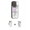 MARSİLYAN™- iPhone 12 Pro Kılıf Odak Klasik Serisi - Şeffaf Uv Polymer Nano Ekran Koruyucu + Shine Kamera Lens - GD