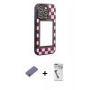 MARSİLYAN™- iPhone 12 Pro Kılıf Odak Klasik Serisi - Şeffaf Uv Polymer Nano Ekran Koruyucu + Metal Kamera Lens Koruma Cam - GD