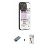 MARSİLYAN™- iPhone 12 Pro Kılıf Odak Klasik Serisi - Şeffaf Uv Polymer Nano Ekran Koruyucu + Shine Kamera Lens Koruma Cam - SH