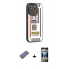 MARSİLYAN™- iPhone 12 Pro Kılıf Odak Klasik Serisi - Siyah 34D Hayalet Izgaralı Cam + Metal Kamera Lens Koruma Cam - GD
