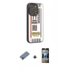 MARSİLYAN™- iPhone 12 Pro Kılıf Odak Klasik Serisi - Siyah 34D Hayalet Izgaralı Cam + Metal Kamera Lens Koruma Cam - MR