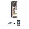 MARSİLYAN™- iPhone 12 Pro Kılıf Odak Klasik Serisi - Siyah 34D Hayalet Izgaralı Cam + Renkli Kamera Lens Koruma Cam - PE