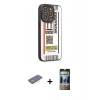 MARSİLYAN™- iPhone 12 Pro Kılıf Odak Klasik Serisi - Siyah 34D Hayalet Izgaralı Cam + Renkli Kamera Lens Koruma Cam - SI
