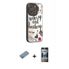 MARSİLYAN™- iPhone 12 Pro Kılıf Odak Klasik Serisi - Siyah 34D Hayalet Izgaralı Cam + Shine Kamera Lens Koruma Cam - GS