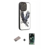 MARSİLYAN™- iPhone 12 Pro Kılıf Odak Klasik Serisi - Siyah 360 Mat Full Body Arka Koruyucu + Shine Kamera Lens Koruma Cam - SABE
