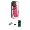 MARSİLYAN™- iPhone 12 Pro Kılıf Odak Klasik Serisi - Siyah 360 Mat Full Body Arka Koruyucu + Shine Kamera Lens Koruma Cam - SABE