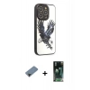MARSİLYAN™- iPhone 12 Pro Kılıf Odak Klasik Serisi - Siyah 360 Mat Full Body Arka Koruyucu + Shine Kamera Lens Koruma Cam - SH