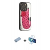 MARSİLYAN™- iPhone 12 Pro Kılıf Odak Klasik Serisi - Siyah 3D Antistatik Seramik Nano Ekran Koruyucu + Shine Kamera Lens Koruma Cam - MI
