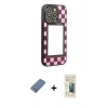 MARSİLYAN™- iPhone 12 Pro Kılıf Odak Klasik Serisi - Siyah 6D Mat Seramik Hayalet Nano Ekran Koruyucu + Metal Kamera Lens Koruma Cam - AKYL