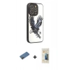MARSİLYAN™- iPhone 12 Pro Kılıf Odak Klasik Serisi - Siyah 6D Mat Seramik Hayalet Nano Ekran Koruyucu + Shine Kamera Lens Koruma Cam - GD