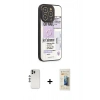 MARSİLYAN™- iPhone 12 Pro Kılıf Odak Klasik Serisi - Siyah 6D Mat Seramik Hayalet Nano Ekran Koruyucu + Shine Kamera Lens - GS