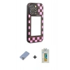 MARSİLYAN™- iPhone 12 Pro Kılıf Odak Klasik Serisi - Siyah Polymer Nano Ekran Koruyucu + Metal Kamera Lens Koruma Cam - KUYL