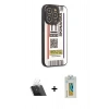 MARSİLYAN™- iPhone 12 Pro Kılıf Odak Klasik Serisi - Siyah Polymer Nano Ekran Koruyucu + Kamera Lens Koruma Cam - SF