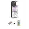 MARSİLYAN™- iPhone 12 Pro Kılıf Odak Klasik Serisi - Siyah Polymer Nano Ekran Koruyucu + Shine Kamera Lens Koruma Cam - SABE
