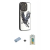 MARSİLYAN™- iPhone 12 Pro Kılıf Odak Klasik Serisi - Siyah Polymer Nano Ekran Koruyucu + Shine Kamera Lens Koruma Cam - MI
