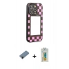 MARSİLYAN™- iPhone 12 Pro Kılıf Odak Klasik Serisi - Siyah Polymer Nano Ekran Koruyucu + Shine Kamera Lens Koruma Cam - SH