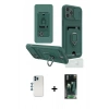MARSİLYAN™- iPhone 12 Pro Kılıf Vadi Form Prime - Siyah 360 Mat Full Body Arka Koruyucu + Shine Kamera Lens - MI