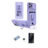 MARSİLYAN™- iPhone 12 Pro Kılıf Vadi Form Prime - Siyah 3D Antistatik Hayalet Cam Ekran Koruyucu + Shine Kamera Lens Koruma Cam - MI
