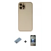 MARSİLYAN™- iPhone 12 Pro Kılıf Yadigar Klasik - Siyah 34D Hayalet Izgaralı Cam + Shine Kamera Lens Koruma Cam - GI