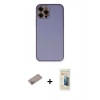 MARSİLYAN™- iPhone 12 Pro Kılıf Yadigar Klasik - Siyah 6D Mat Seramik Hayalet Nano Ekran Koruyucu + Shine Kamera Lens Koruma Cam - SABE