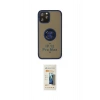 MARSİLYAN™- iPhone 12 Pro Kılıf Yörünge Çizgi - Siyah 6D Mat Seramik Hayalet Nano Ekran Koruyucu