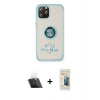 MARSİLYAN™- iPhone 12 Pro Kılıf Yörünge Çizgi - Siyah 6D Mat Seramik Hayalet Nano Ekran Koruyucu + Kamera Lens Koruma Cam - SF