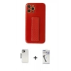 MARSİLYAN™- iPhone 12 Pro Kılıf Yörünge Yansıma - Şeffaf Uv Polymer Nano Ekran Koruyucu + Shine Kamera Lens - GS