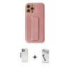 MARSİLYAN™- iPhone 12 Pro Kılıf Yörünge Yansıma - Şeffaf Uv Polymer Nano Ekran Koruyucu + Shine Kamera Lens - GS