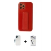 MARSİLYAN™- iPhone 12 Pro Kılıf Yörünge Yansıma - Şeffaf Uv Polymer Nano Ekran Koruyucu + Shine Kamera Lens - MI