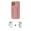 MARSİLYAN™- iPhone 12 Pro Kılıf Yörünge Yansıma - Şeffaf Uv Polymer Nano Ekran Koruyucu + Shine Kamera Lens - MI