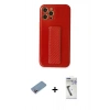 MARSİLYAN™- iPhone 12 Pro Kılıf Yörünge Yansıma - Şeffaf Uv Polymer Nano Ekran Koruyucu + Shine Kamera Lens Koruma Cam - PE