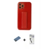 MARSİLYAN™- iPhone 12 Pro Kılıf Yörünge Yansıma - Şeffaf Uv Polymer Nano Ekran Koruyucu + Shine Kamera Lens Koruma Cam - GD