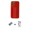 MARSİLYAN™- iPhone 12 Pro Kılıf Yörünge Yansıma - Şeffaf Uv Polymer Nano Ekran Koruyucu + Shine Kamera Lens Koruma Cam - SH