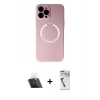 MARSİLYAN™- iPhone 12 Pro Kılıf Zirve Klasik Prime - Şeffaf Uv Polymer Nano Ekran Koruyucu + Kamera Lens Koruma Cam - SF