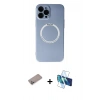 MARSİLYAN™- iPhone 12 Pro Kılıf Zirve Klasik Prime - Siyah 3D Antistatik Seramik Nano Ekran Koruyucu + Shine Kamera Lens Koruma Cam - SABE