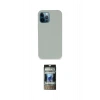MARSİLYAN™- iPhone 12 Pro Kılıf Zirve Modern Özel Seri - Siyah 34D Hayalet Izgaralı Cam