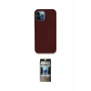 MARSİLYAN™- iPhone 12 Pro Kılıf Zirve Modern Özel Seri - Siyah 34D Hayalet Izgaralı Cam