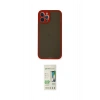 MARSİLYAN™- iPhone 12 Pro Max Kılıf Ahenk Çizgi Serisi - Siyah 20D Premium Cam Ekran Koruyucu