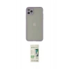 MARSİLYAN™- iPhone 12 Pro Max Kılıf Ahenk Çizgi Serisi - Siyah 20D Premium Cam Ekran Koruyucu