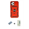 MARSİLYAN™- iPhone 12 Pro Max Kılıf Ahenk Klasik - Siyah 20D Premium Cam Ekran Koruyucu + Shine Kamera Lens Koruma Cam - GS