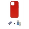 MARSİLYAN™- iPhone 12 Pro Max Kılıf Ahenk Serisi - Şeffaf Royal Nano Ekran Koruyucu + Metal Kamera Lens Koruma Cam - GD