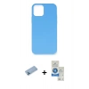 MARSİLYAN™- iPhone 12 Pro Max Kılıf Ahenk Serisi - Şeffaf Royal Nano Ekran Koruyucu + Shine Kamera Lens Koruma Cam - MI