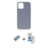 MARSİLYAN™- iPhone 12 Pro Max Kılıf Ahenk Serisi - Şeffaf Royal Nano Ekran Koruyucu + Shine Kamera Lens Koruma Cam - GI
