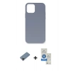 MARSİLYAN™- iPhone 12 Pro Max Kılıf Ahenk Serisi - Şeffaf Royal Nano Ekran Koruyucu + Shine Kamera Lens Koruma Cam - SH