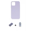 MARSİLYAN™- iPhone 12 Pro Max Kılıf Ahenk Serisi - Siyah Joko Magic 5D Cam + Metal Kamera Lens Koruma Cam - GD