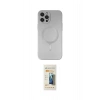 MARSİLYAN™- iPhone 12 Pro Max Kılıf Akış Minimal Özel Seri - Siyah 6D Mat Seramik Hayalet Nano Ekran Koruyucu