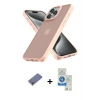 MARSİLYAN™- iPhone 12 Pro Max Kılıf Atlas Form - Şeffaf Royal Nano Ekran Koruyucu + Metal Kamera Lens Koruma Cam - GD