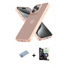 MARSİLYAN™- iPhone 12 Pro Max Kılıf Atlas Form - Şeffaf Temperli Cam Ekran Koruyucu + Shine Kamera Lens Koruma Cam - MI